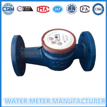 Medidor de agua mecánico Dn40mm de la brida del diámetro más grande